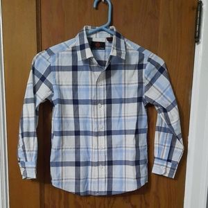 Swiss Cross boys plaid shirt